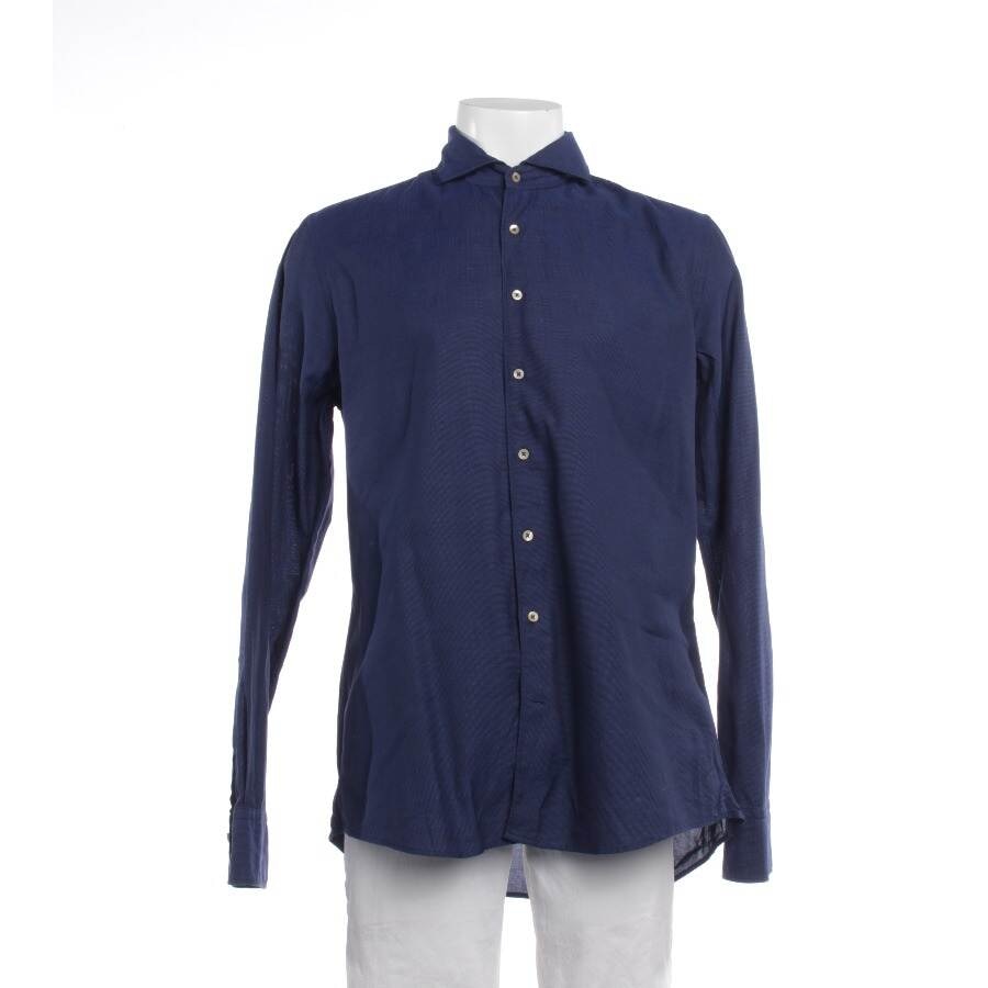 Image 1 of Casual Shirt L Navy in color Blue | Vite EnVogue