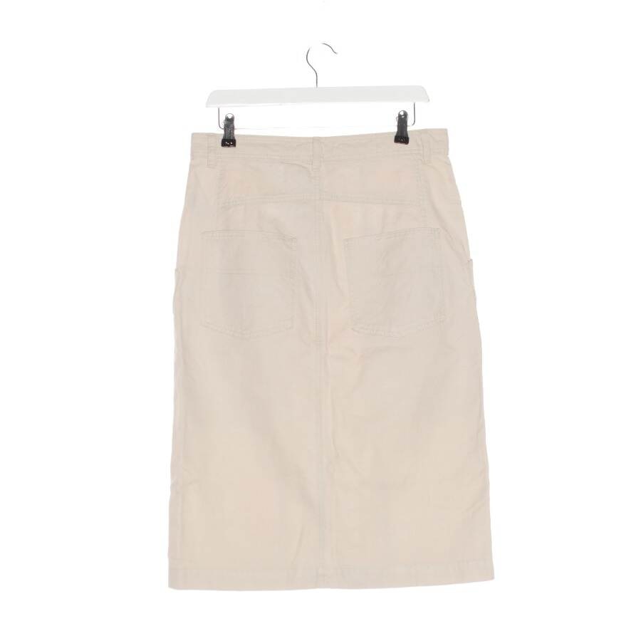 Image 2 of Skirt 38 Beige in color White | Vite EnVogue