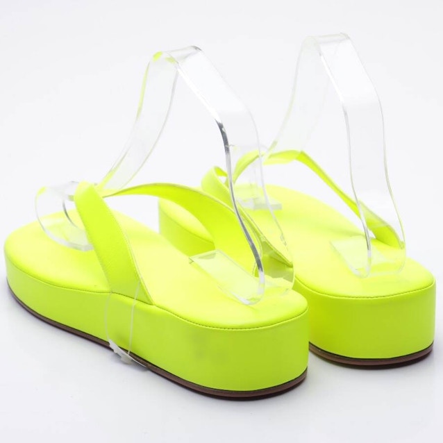 Sandals EUR 40.5 Neon Yellow | Vite EnVogue