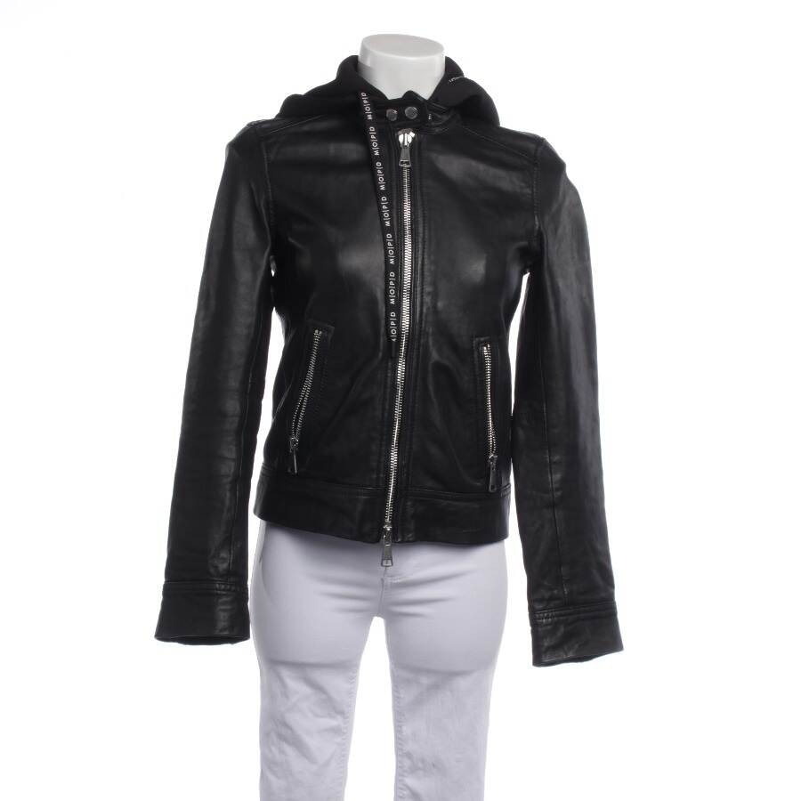 Image 1 of LeatherJacket XS Black in color Black | Vite EnVogue