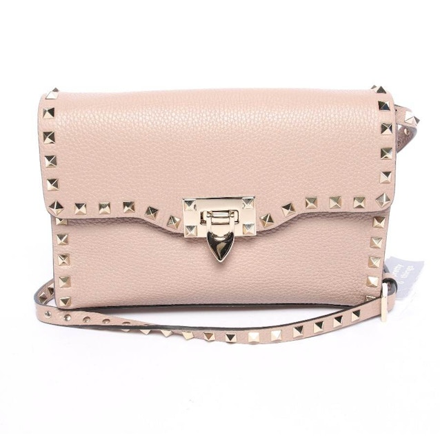 Image 1 of Rockstud Cross Body Bag Brown | Vite EnVogue