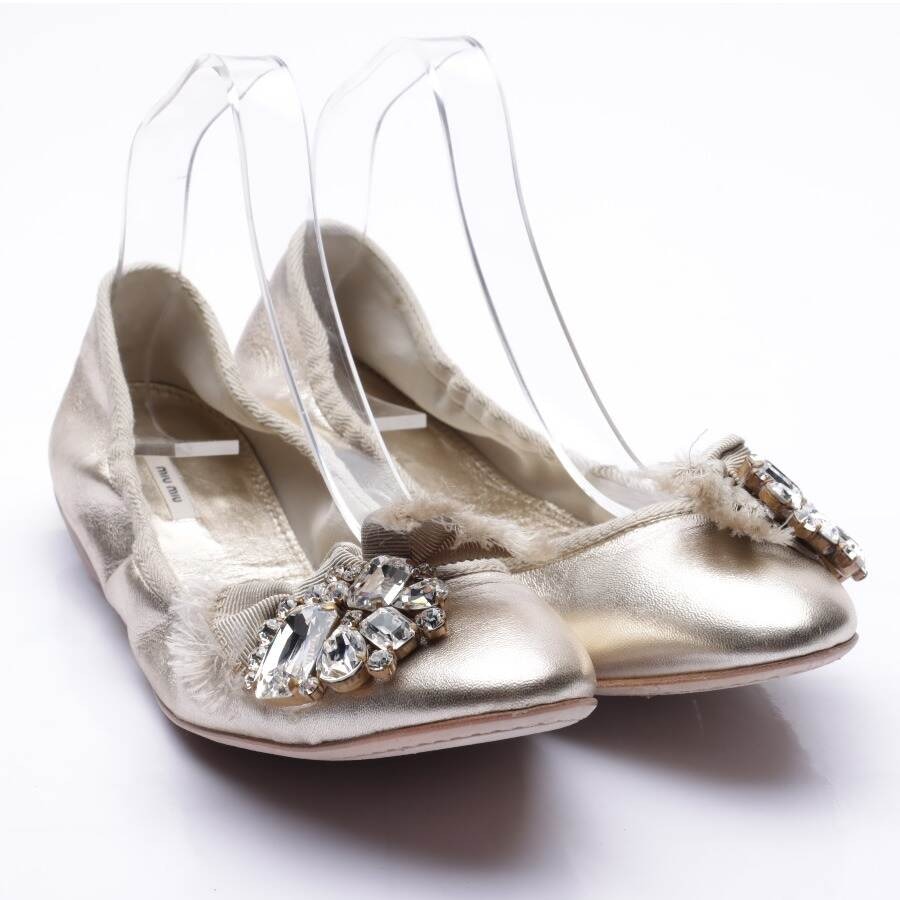 Bild 1 von Ballerinas EUR 41 Gold in Farbe Metallic | Vite EnVogue