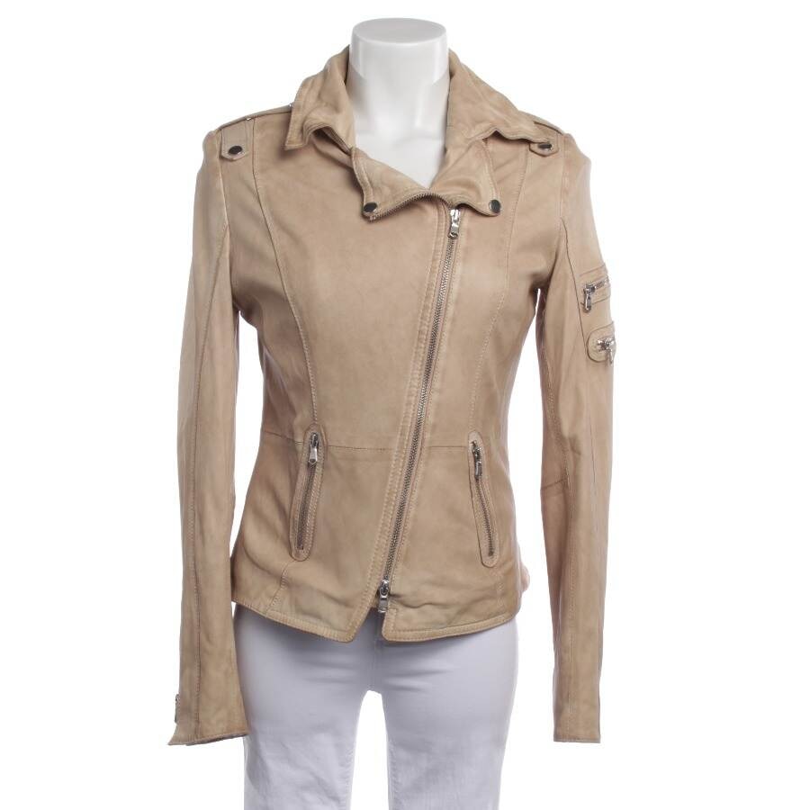 Image 1 of LeatherJacket 38 Brown in color Brown | Vite EnVogue