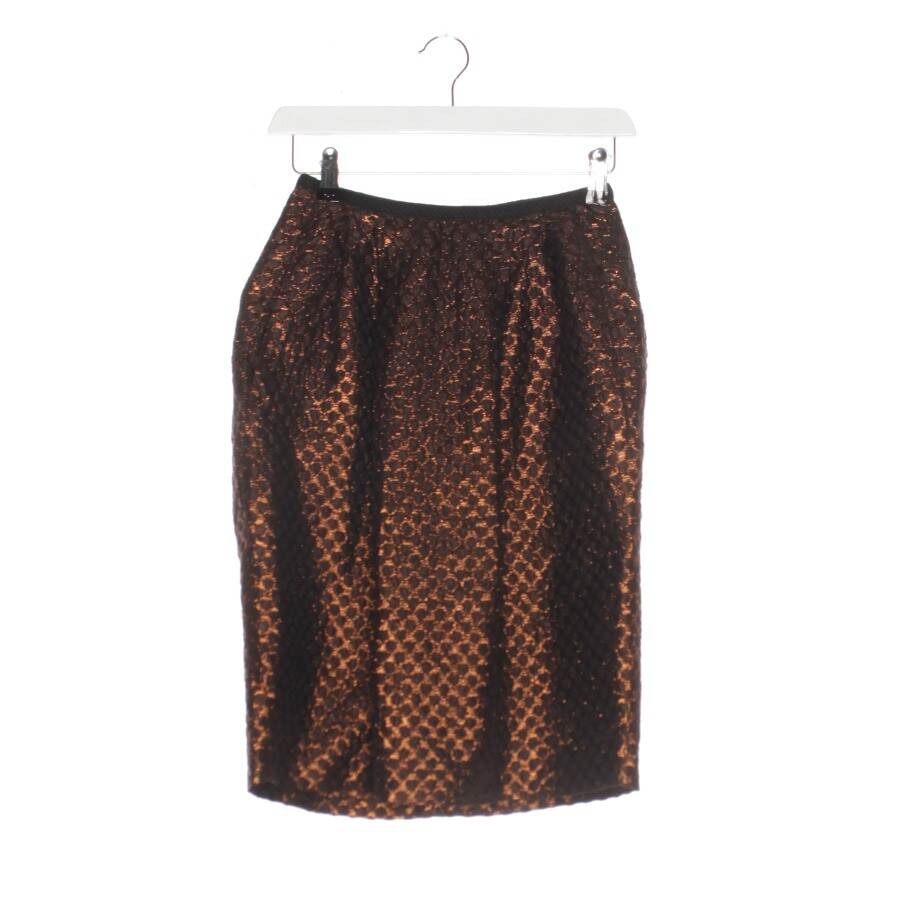 Image 1 of Skirt 34 Brown in color Brown | Vite EnVogue