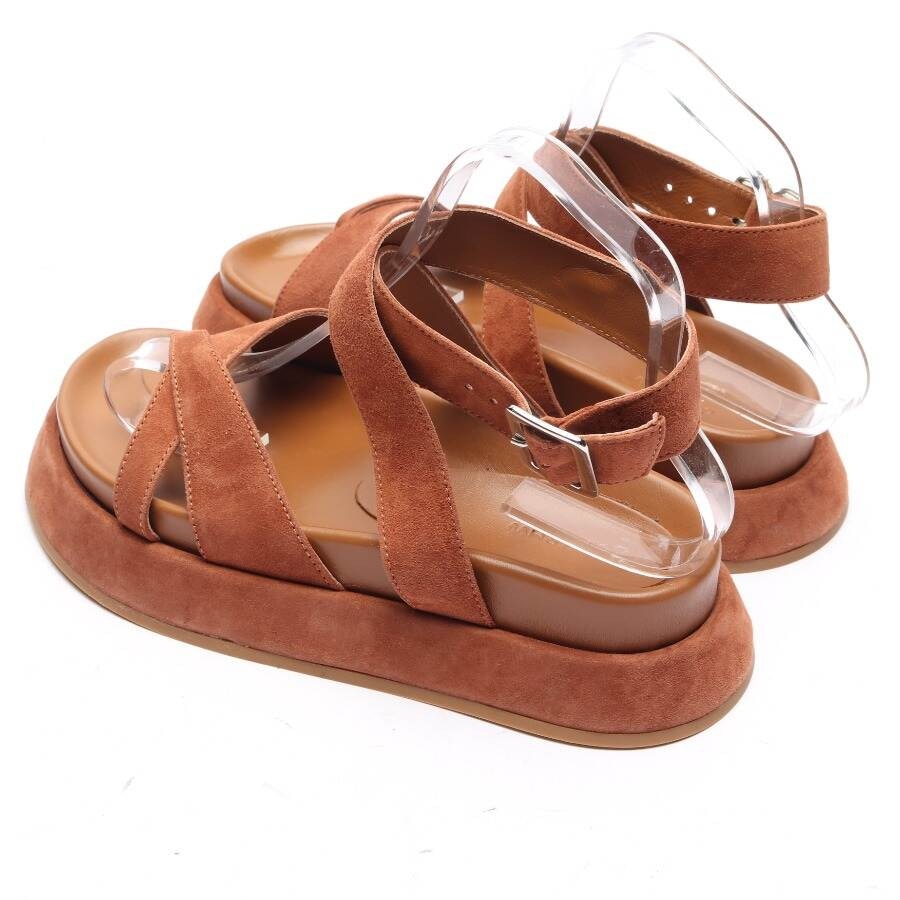 Image 2 of Sandals EUR38 Brown in color Brown | Vite EnVogue