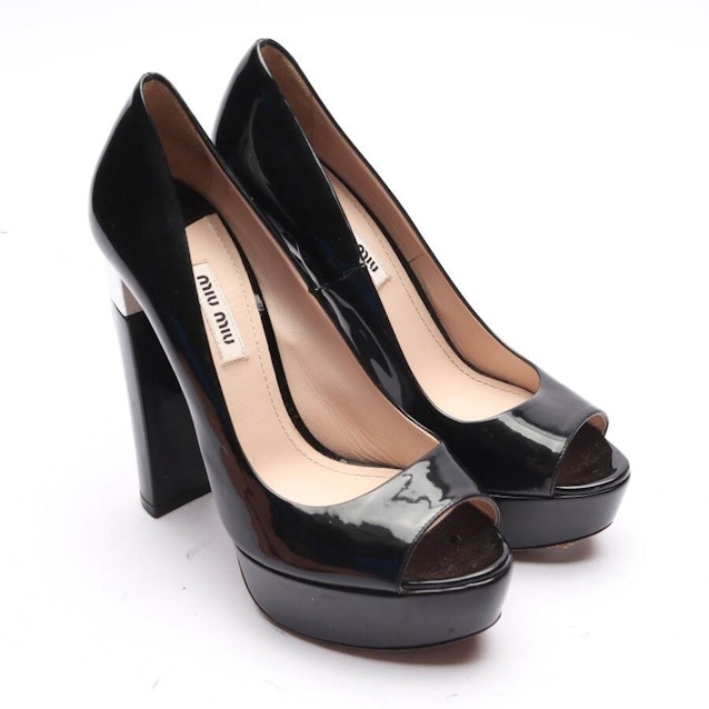 Image 1 of Peep Toes EUR 37 Black | Vite EnVogue