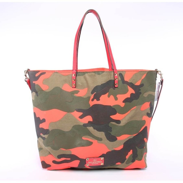 Image 1 of Rockstud Reversible Shopper Bag Neon Pink | Vite EnVogue