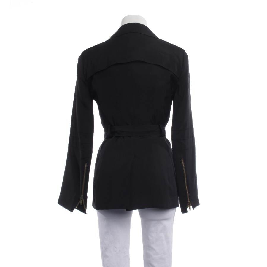 Image 2 of Mid-Season Jacket 34 Black in color Black | Vite EnVogue