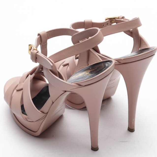 Tribute Heeled Sandals EUR 36.5 Light Pink | Vite EnVogue