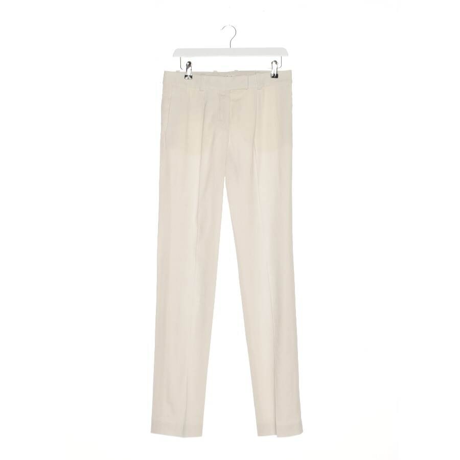 Image 1 of Pants 34 Cream in color White | Vite EnVogue