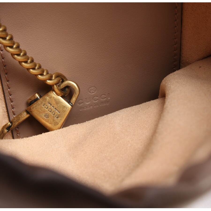 Image 5 of Marmont Mini Bucket Shoulder Bag Nude in color Pink | Vite EnVogue