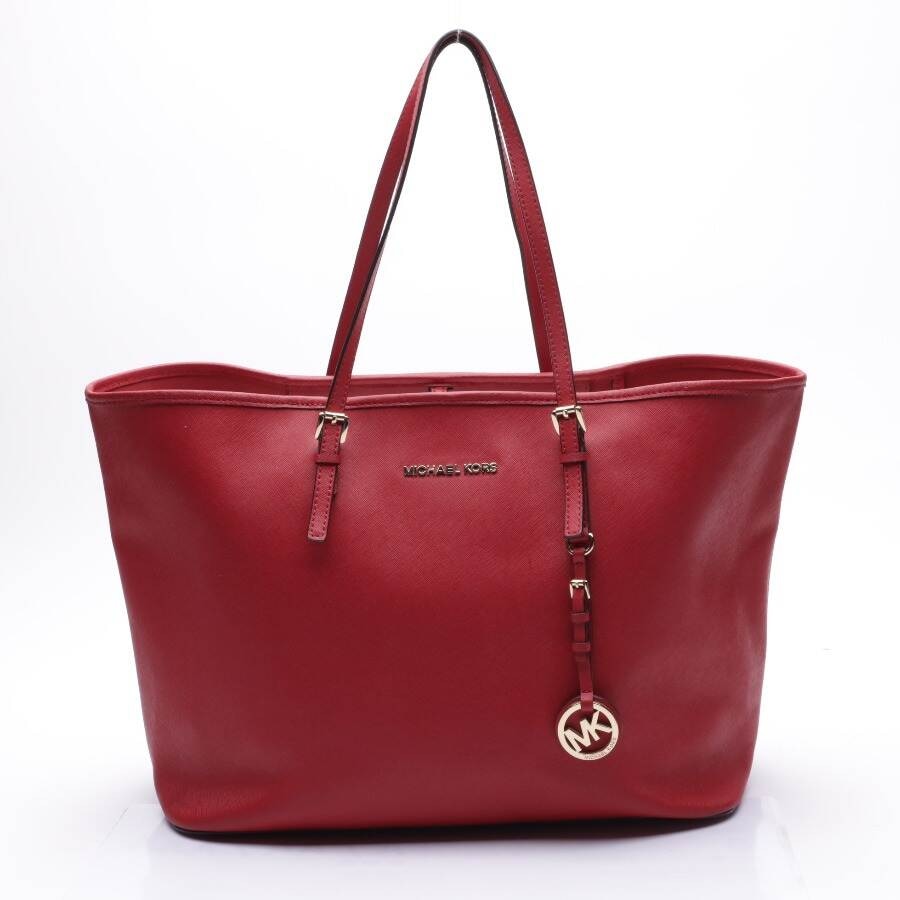 Image 1 of Jet Set Shopper Bag Red in color Red | Vite EnVogue