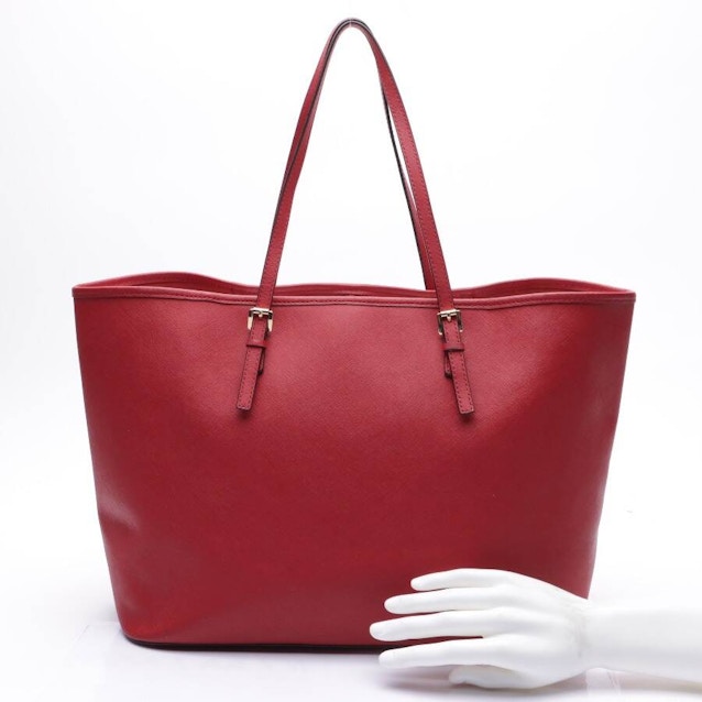 Jet Set Shopper Bag Red | Vite EnVogue