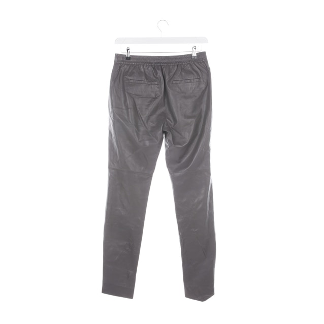 Leather Pants 38 Gray | Vite EnVogue