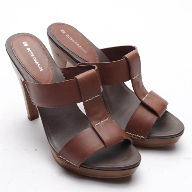Image 1 of Heeled Sandals EUR 39 Brown | Vite EnVogue