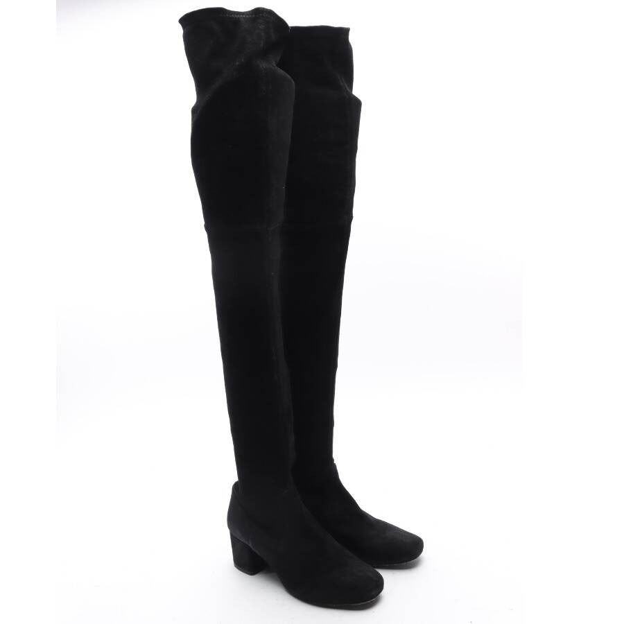 Bild 1 von Overkneestiefel EUR 37 Schwarz in Farbe Schwarz | Vite EnVogue