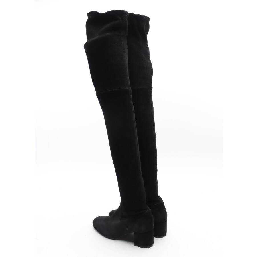 Image 2 of Over-The-Knee Boots EUR 37 Black in color Black | Vite EnVogue