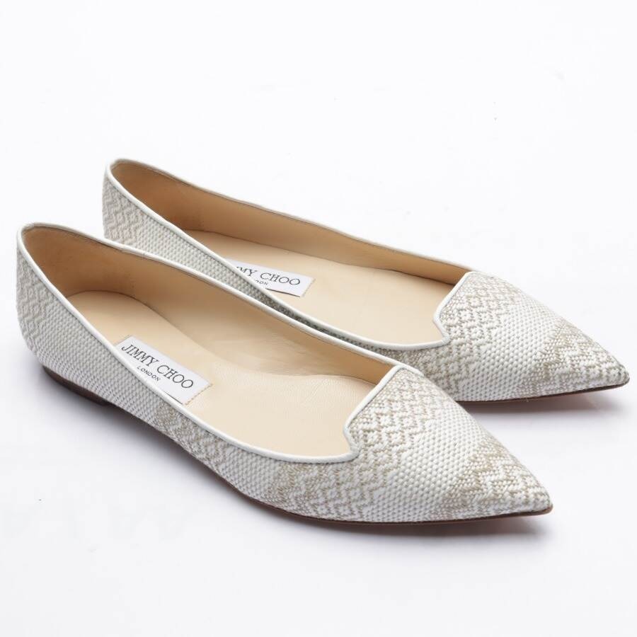 Image 1 of Ballet Flats EUR 38.5 Beige in color White | Vite EnVogue