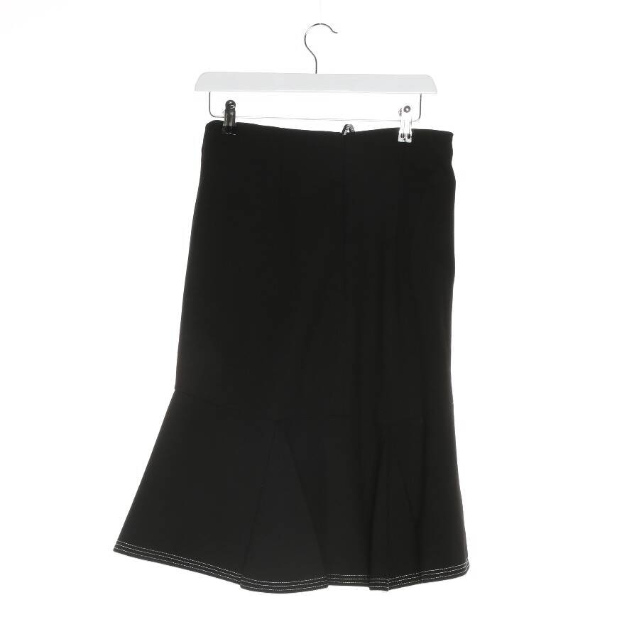 Image 2 of Skirt 38 Black in color Black | Vite EnVogue