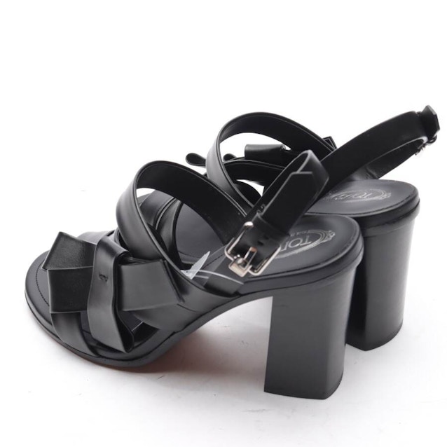 Heeled Sandals EUR 37 Black | Vite EnVogue