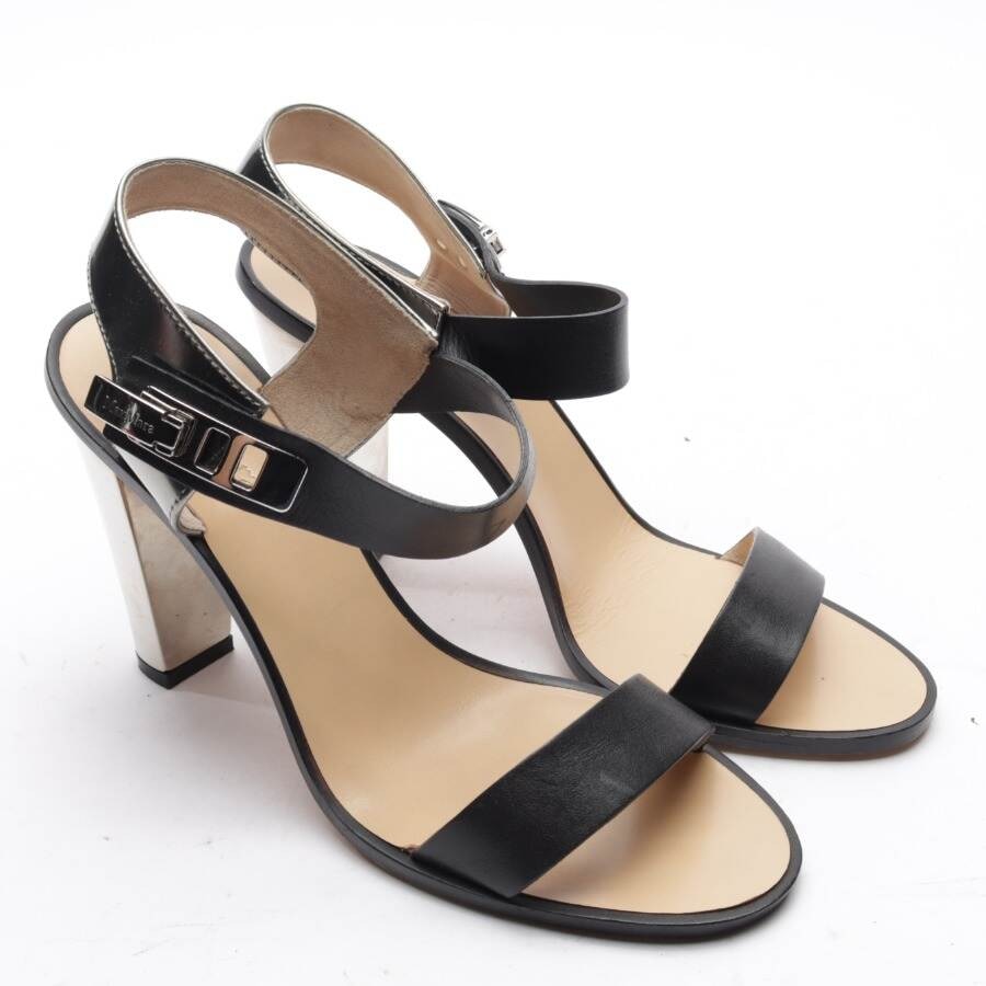 Image 1 of Heeled Sandals EUR 40 Black in color Black | Vite EnVogue