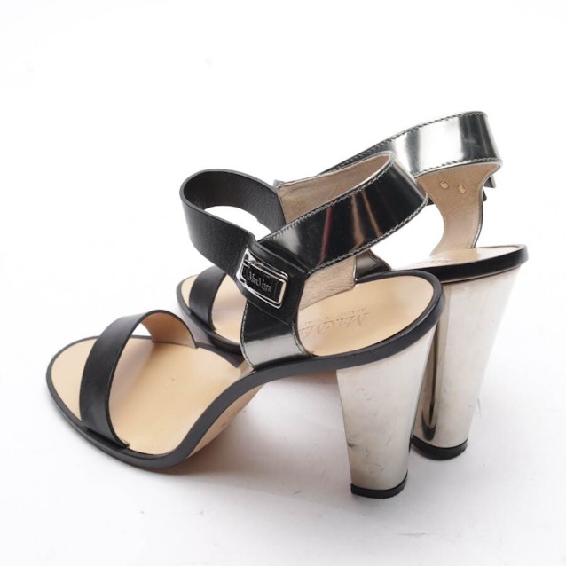 Heeled Sandals EUR 40 Black | Vite EnVogue