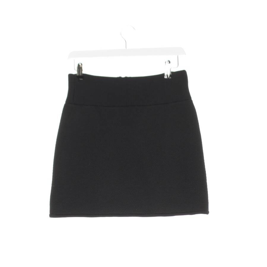 Image 2 of Skirt 40 Black in color Black | Vite EnVogue