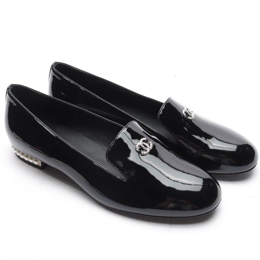 Image 1 of Flats EUR38 Black in color Black | Vite EnVogue