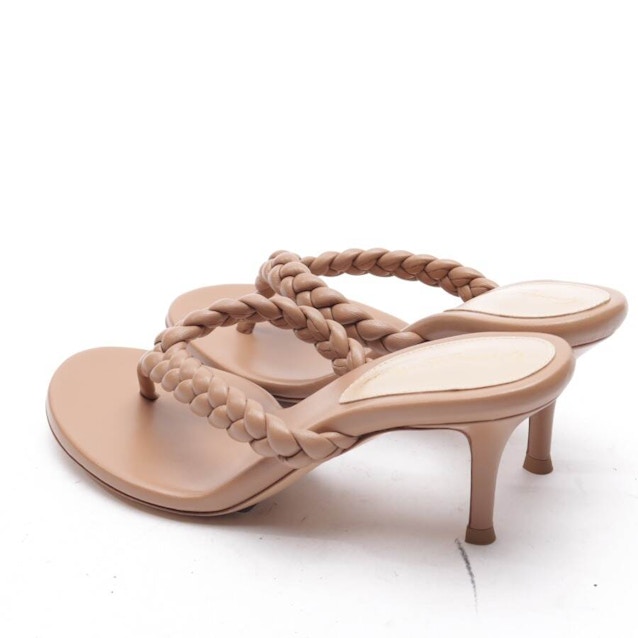 Heeled Sandals EUR 36.5 Light Brown | Vite EnVogue