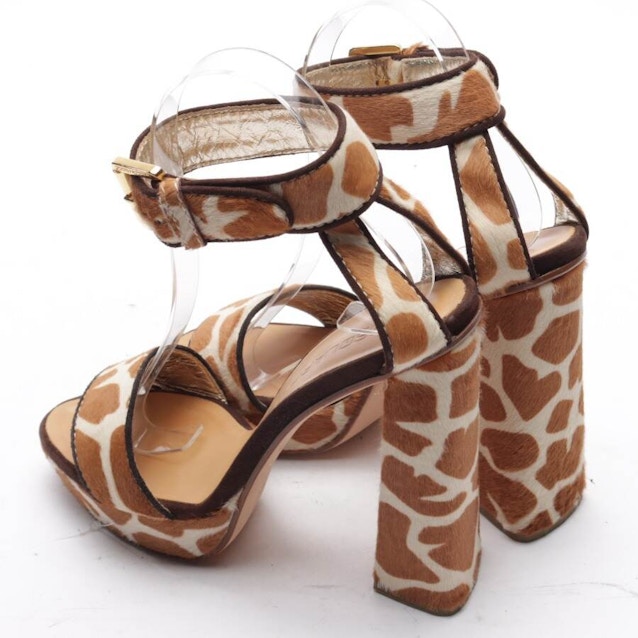 Heeled Sandals EUR 38.5 Light Brown | Vite EnVogue