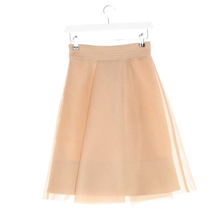 Image 2 of Skirt 36 Beige in color White | Vite EnVogue