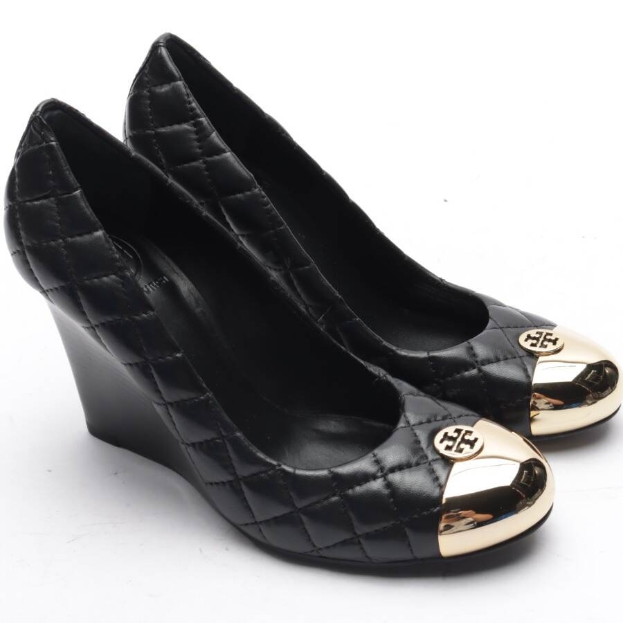 Image 1 of Wedges EUR38 Black in color Black | Vite EnVogue