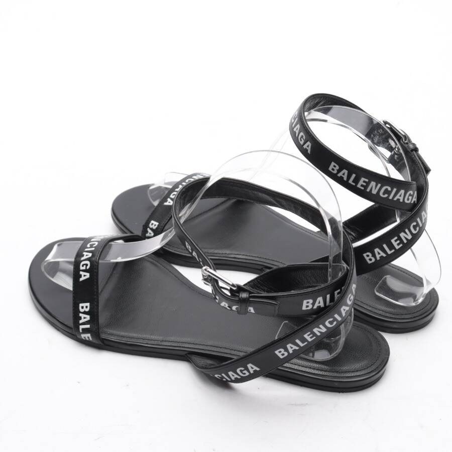 Image 2 of Sandals EUR 37.5 Black in color Black | Vite EnVogue