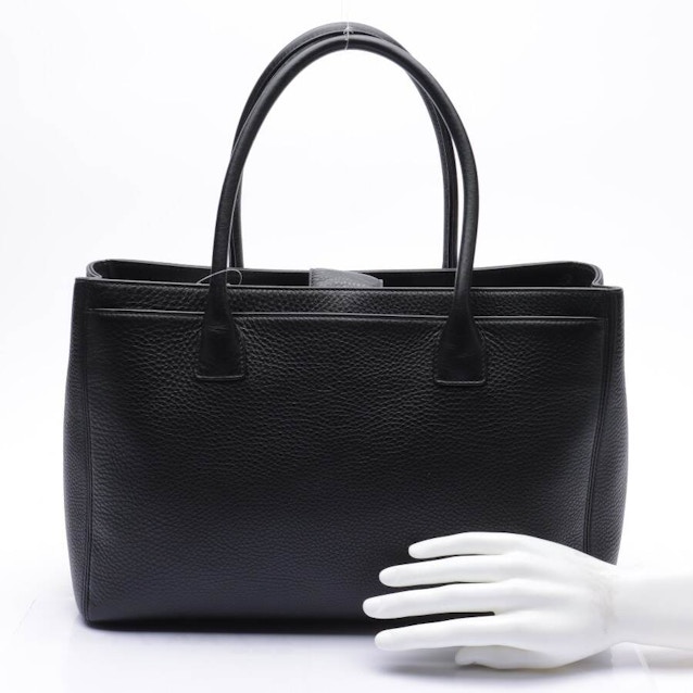Cerf Executive Tote Handbag Black | Vite EnVogue