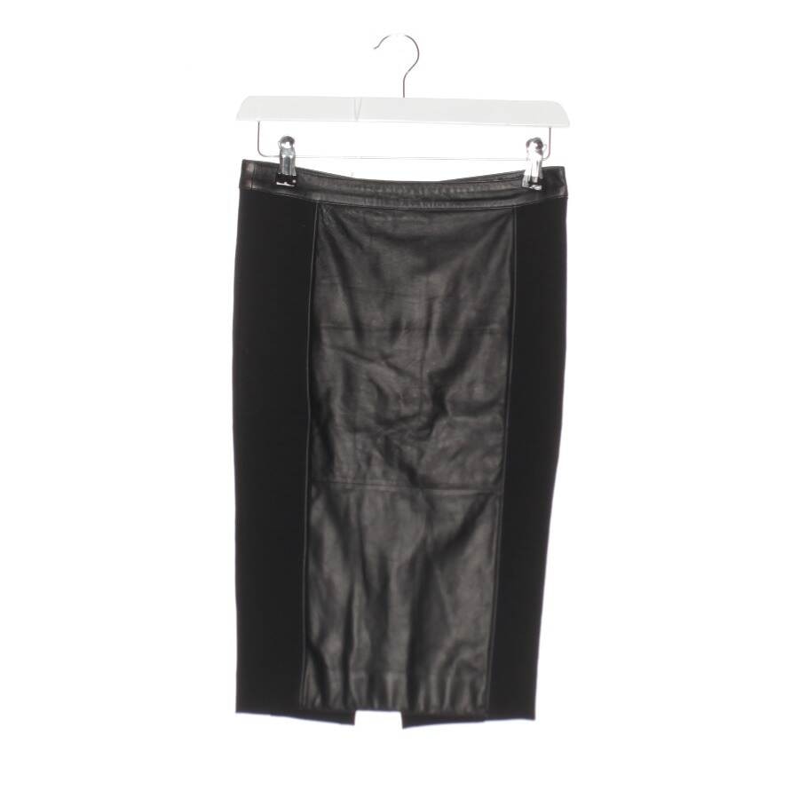 Image 1 of Skirt 34 Black in color Black | Vite EnVogue