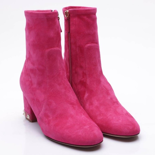 Image 1 of Rockstud Ankle Boots EUR 39.5 Raspberry | Vite EnVogue