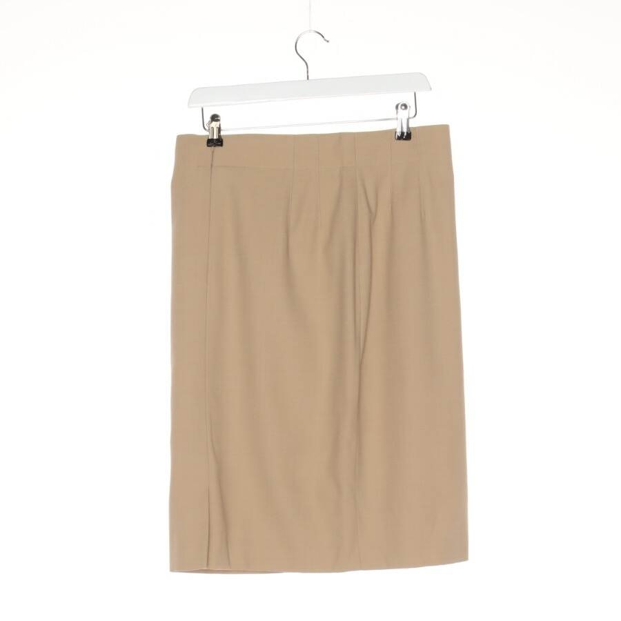 Image 2 of Skirt 42 Beige in color White | Vite EnVogue