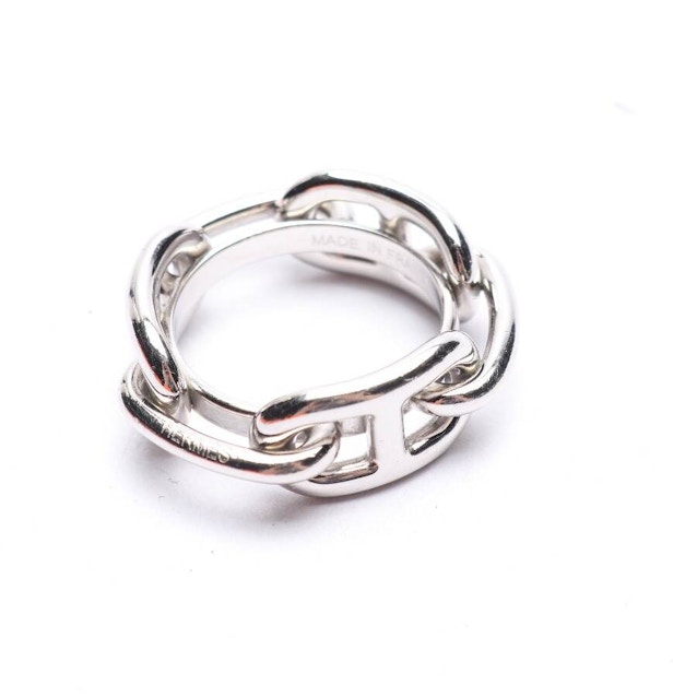 Image 1 of Chaine d'ancre Enchainee Ring Scarf Ring Silver | Vite EnVogue