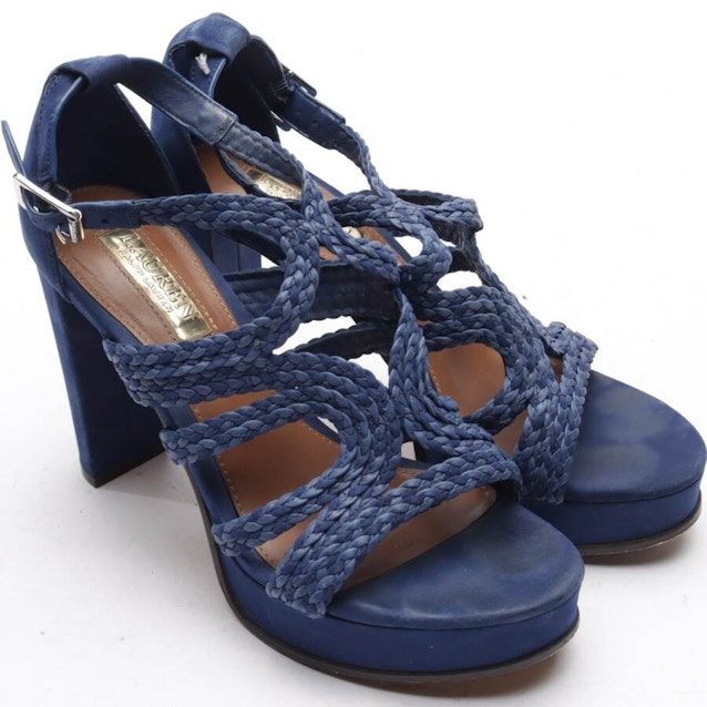 Image 1 of Heeled Sandals EUR 38.5 Blue | Vite EnVogue