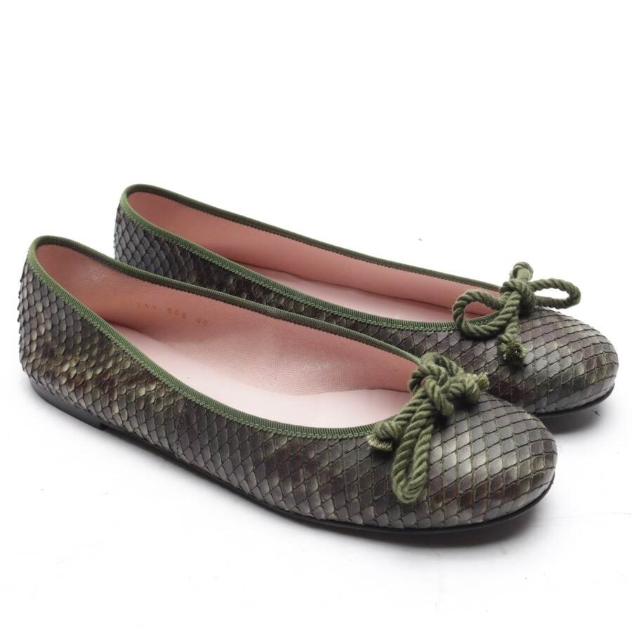 Image 1 of Ballet Flats EUR 40 Green in color Green | Vite EnVogue