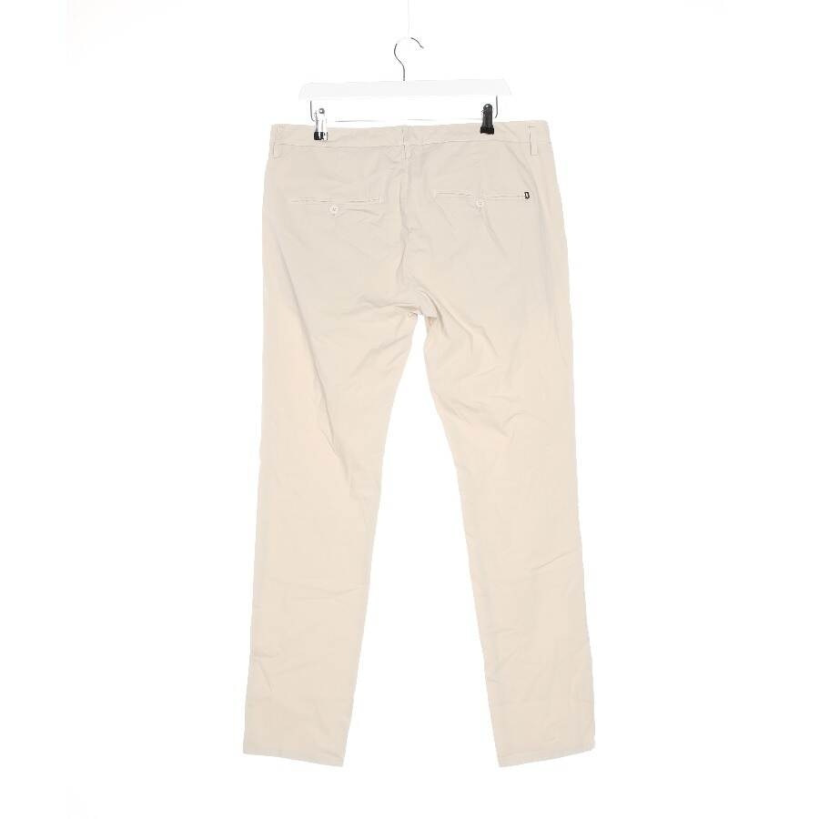 Image 2 of Trousers 40 Cream in color White | Vite EnVogue