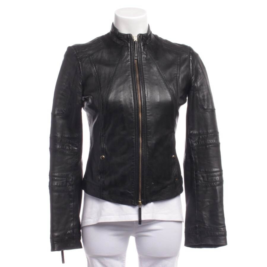 Image 1 of LeatherJacket 36 Black in color Black | Vite EnVogue