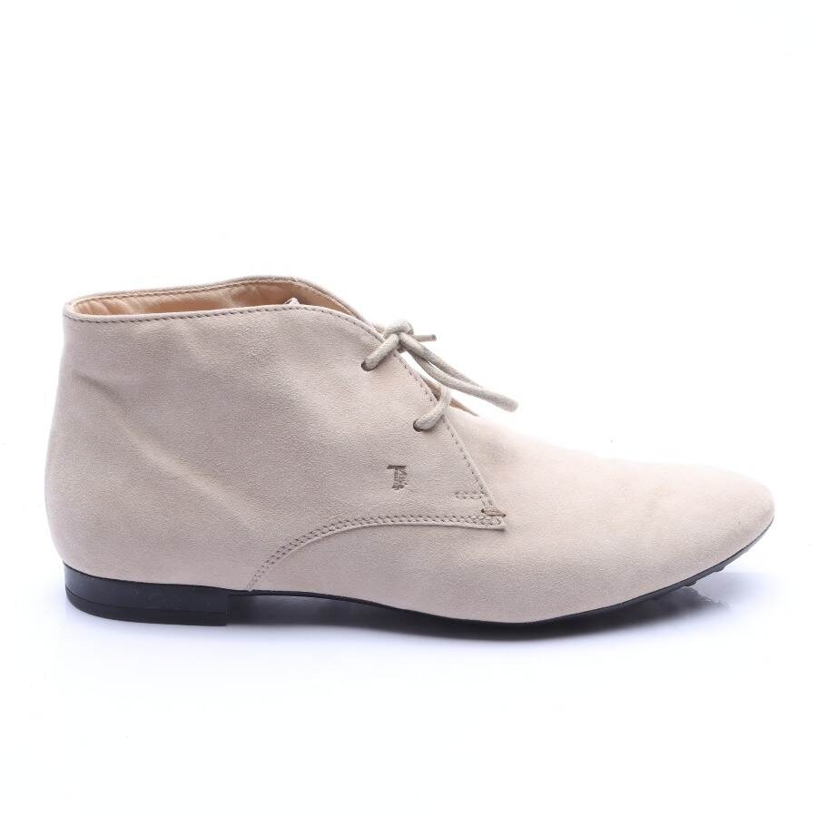 Image 1 of Lace-Up Shoes EUR 36.5 Beige in color White | Vite EnVogue