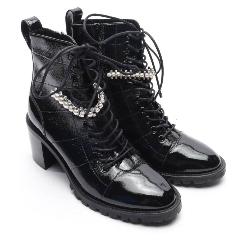 Image 1 of Biker Boots EUR 39.5 Black in color Black | Vite EnVogue