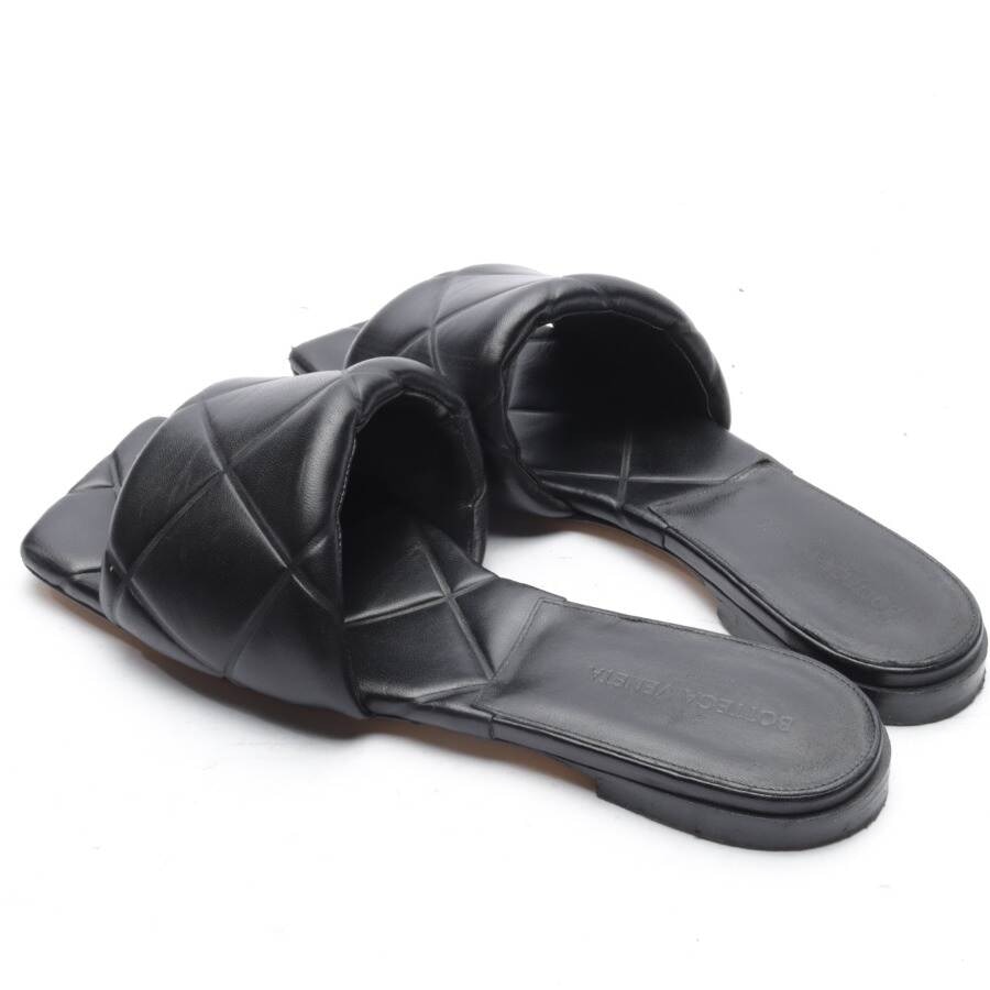 Image 2 of Lido Sandals EUR 39.5 Black in color Black | Vite EnVogue