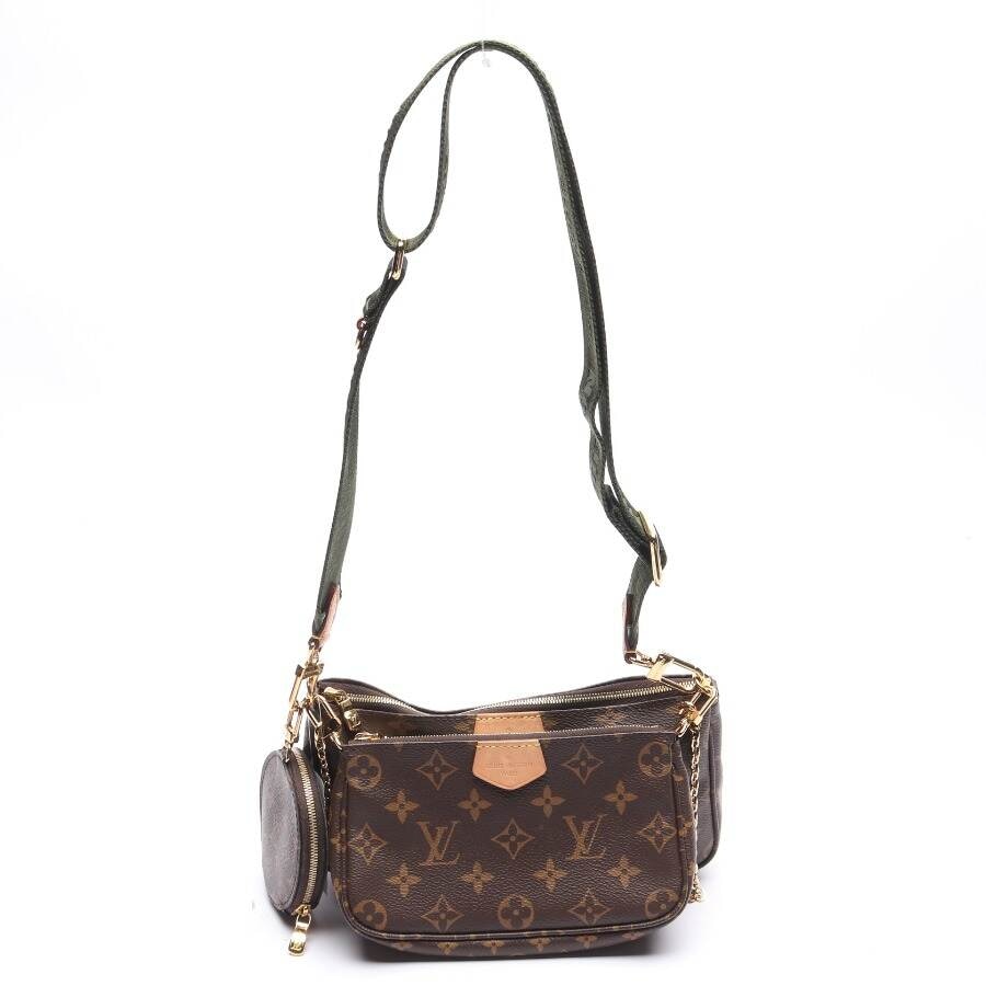 Image 1 of Multi Pochette Accessoires Shoulder Bag Brown in color Brown | Vite EnVogue