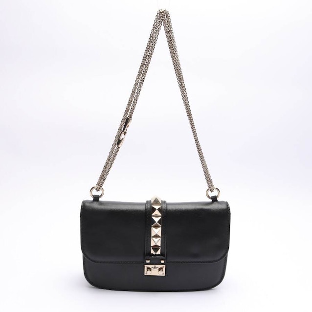 Image 1 of Rockstud Shoulder Bag Black | Vite EnVogue