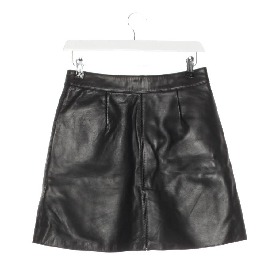 Image 2 of Skirt 36 Black in color Black | Vite EnVogue