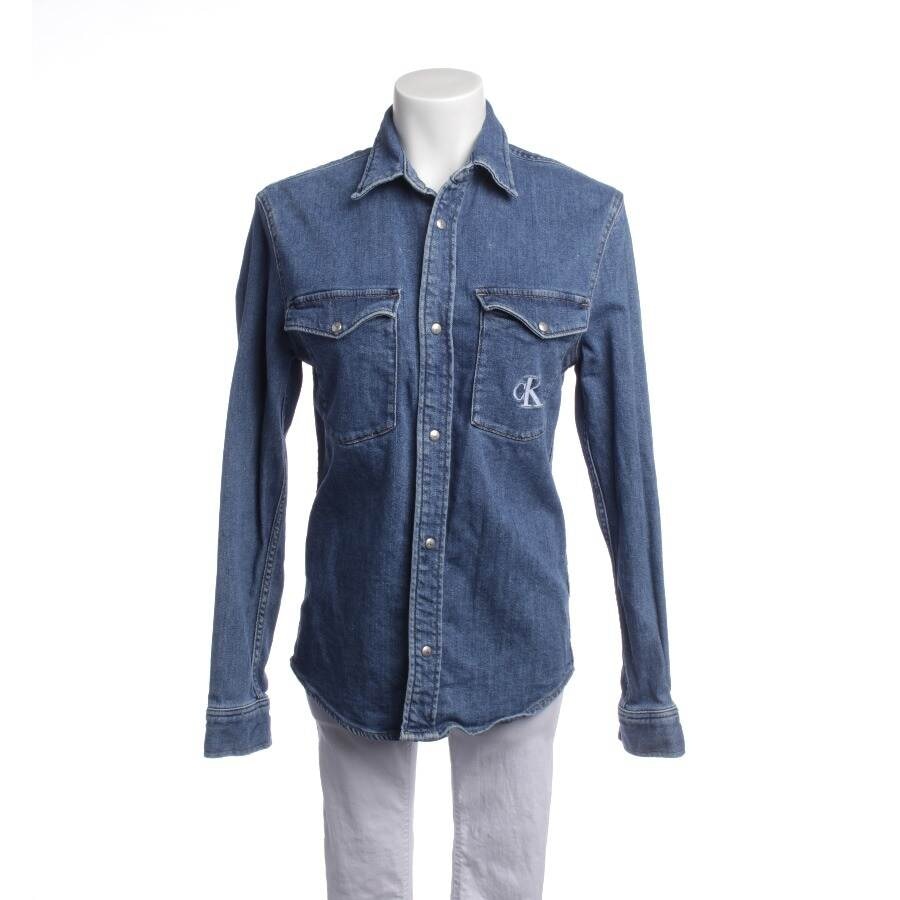 Image 1 of Denim Shirt XS Blue in color Blue | Vite EnVogue