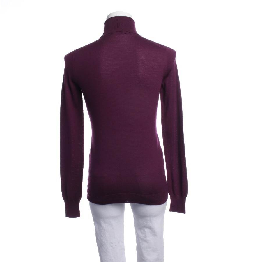 Image 2 of Wool Jumper S Purple in color Purple | Vite EnVogue